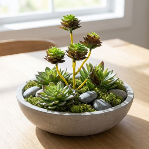 Succulent Pick Green/Brown 35,5cm | Floristik24.pl