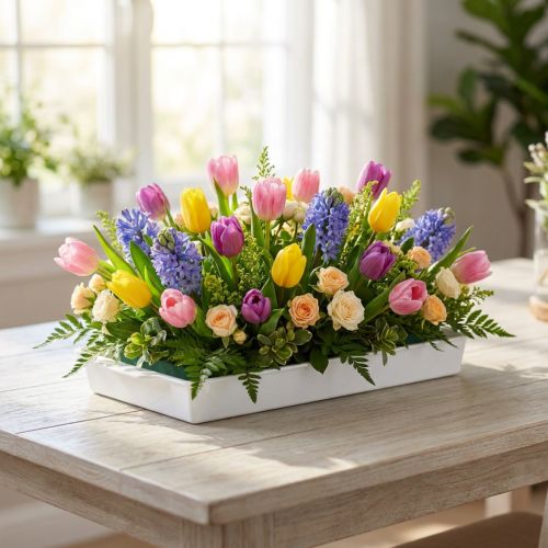 OASIS® Biała taca na kanapki do florystyki i dekoracji, 23 x 11 x 2,5 cm, zestaw 25 elementów | Floristik24.pl
