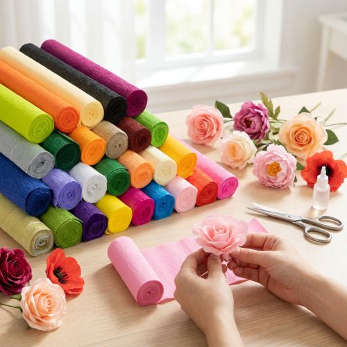 Produkt Papier krepowy florystyczny krepa 50x250cm