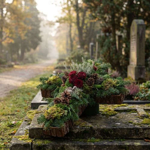 Produkt Krzyż z pianki florystycznej OASIS® Renewal® Gąbka florystyczna Biolit® Memorial Floristry 42 cm 2 szt.