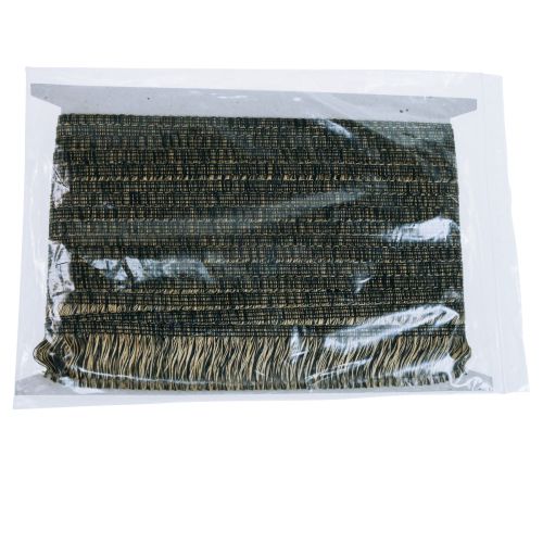 Produkt Frędzle z frędzlami do włosów z frędzlami w kolorze czarnego złota 4 cm L25m