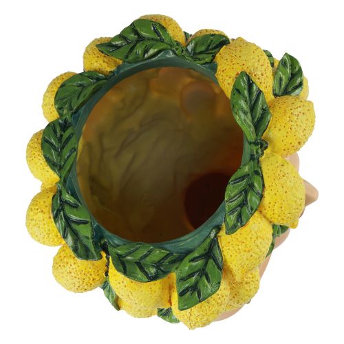 Produkt Popiersie kobiety w doniczce dekoracja cytrynowa Śródziemnomorska wys. 21,5 cm