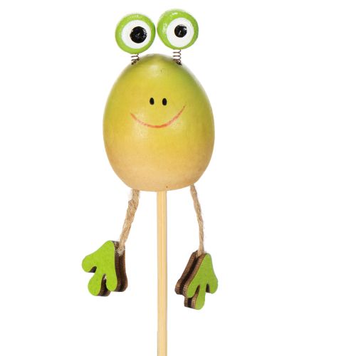 Patyczki ogrodowe w kształcie żab do ozdabiania doniczek wiosną i latem, 34 cm, 6 szt.