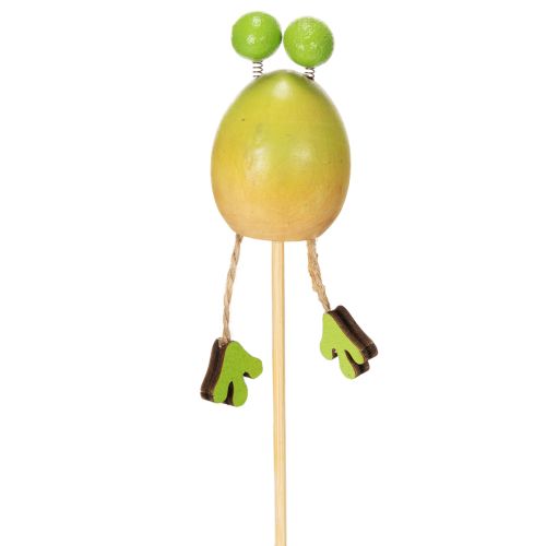 Produkt Patyczki ogrodowe w kształcie żab do ozdabiania doniczek wiosną i latem, 34 cm, 6 szt.