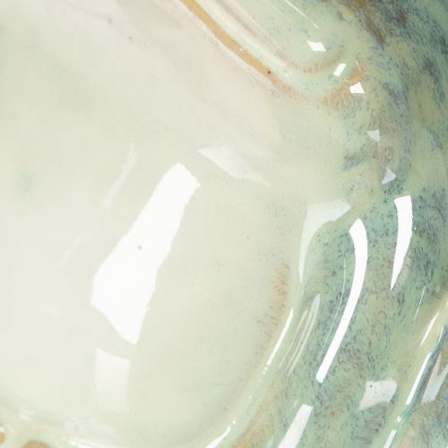 Produkt Ceramiczna figurka dekoracyjna żaby, szczegółowy wzór, uroczy pomysł na prezent, 13 cm