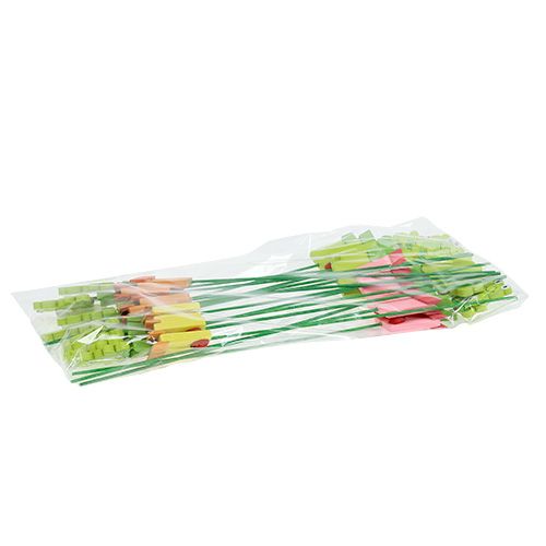 Floristik24 Żaba w doniczce, różne. 9cm dł. 28cm 16 szt