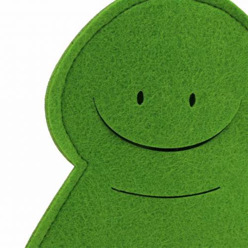 Produkt Frog King Felt Wood Green 35cm x 46cm Window Dressing