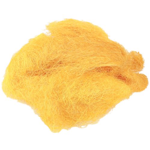 Produkt Wiosenna dekoracja, sizal żółty, wełna sizalowa 300g