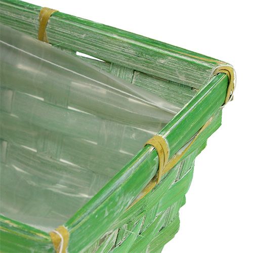 Produkt Koszyczki sprężynowe kwadratowe wielokolorowe 25x12x9cm 6 szt