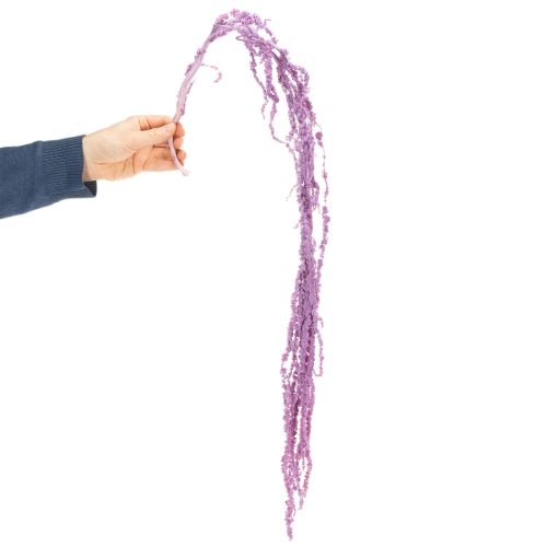 Produkt Suszone kwiaty liszy, barwione, do nowoczesnej dekoracji wnętrz, 100 cm, 5 szt.