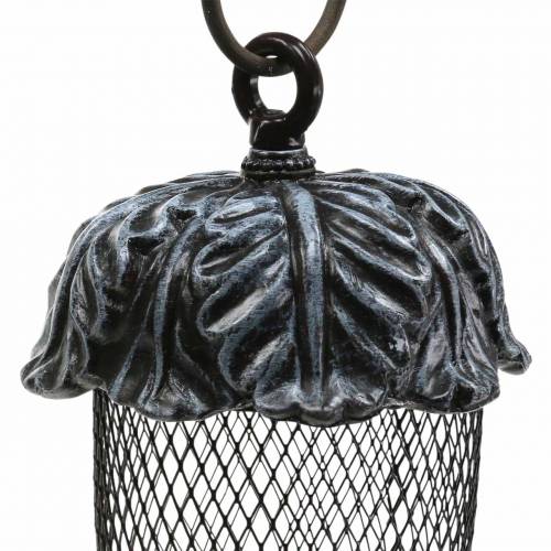 Floristik24 Miejsce do karmienia żołędzia do zawieszenia z metalu Ø13cm W20,5cm
