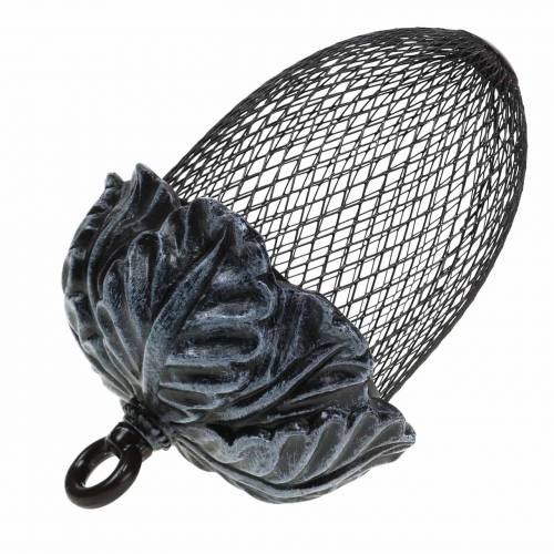 Floristik24 Miejsce do karmienia żołędzia do zawieszenia z metalu Ø13cm W20,5cm