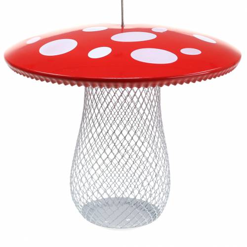 Miejsce do karmienia muchomora do zawieszenia metalowe Ø22cm W20cm