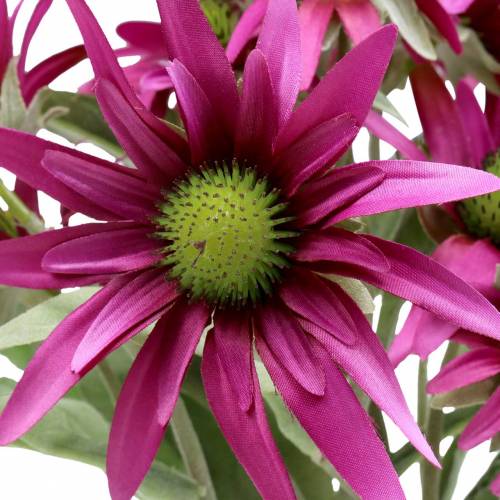Floristik24 Sztuczny wrzos echinacei 45 cm 3 szt.