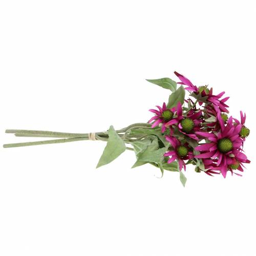 Floristik24 Sztuczny wrzos echinacei 45 cm 3 szt.
