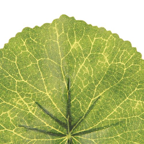 Produkt Galax Urceolata Liście Sztuczne Zielone Ø10cm L23cm 12 szt