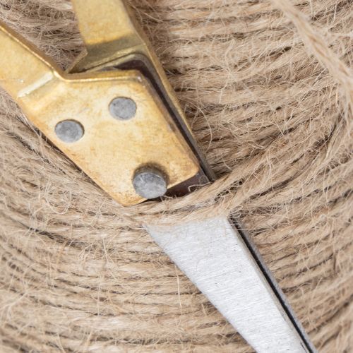 Produkt Szpulka na włóczkę z ozdobnymi nożyczkami Ø6,5cm wys.15cm 2 szt. Styl vintage