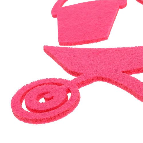 Produkt Narzędzia ogrodowe filcowe różowe 24 szt