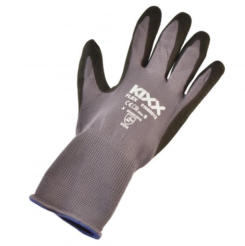 Produkt Rękawice ogrodnicze Rozmiar 8 EN 2121X Szary Czarny Niebieski Nylon