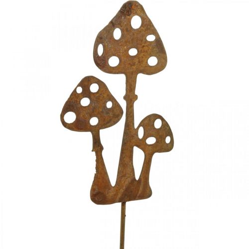Produkt Wtyczka ogrodowa muchomor patynowy wtyczka ozdobna 10cm 6 sztuk
