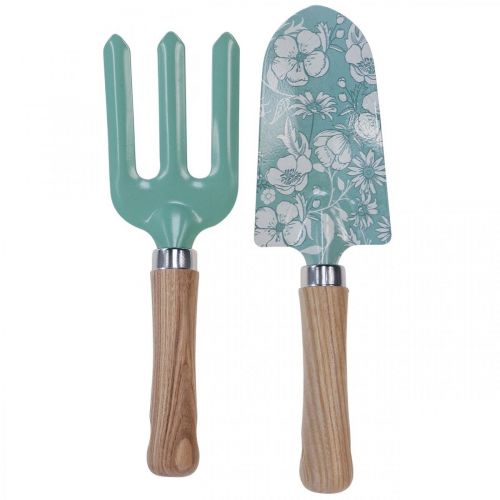 Produkt Zestaw narzędzi ogrodowych, grabie ogrodowe, łopata ogrodowa 25/28cm