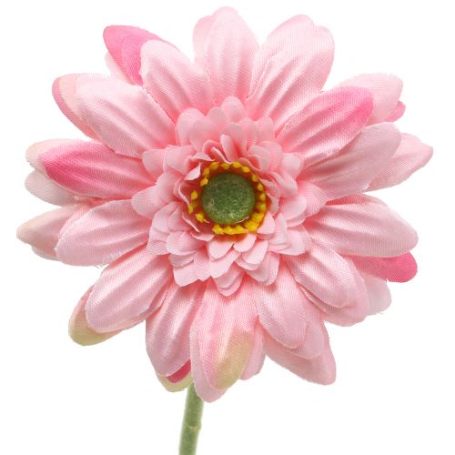 Floristik24 Gerbera różowa sztuczna 47cm 12szt.