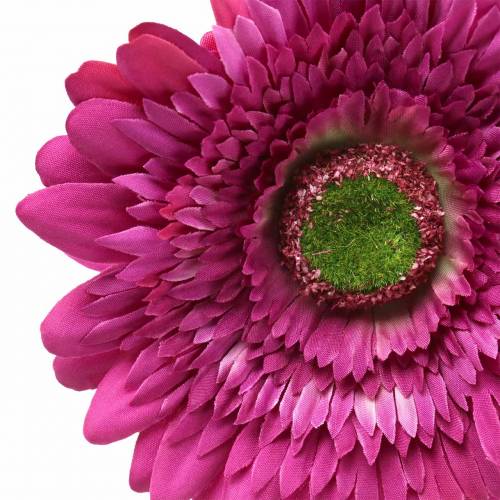 Floristik24 Gerbera sztuczna fioletowa 62cm 6szt.