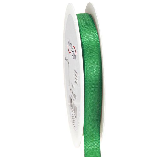 Floristik24 Wstążka prezentowa i dekoracyjna 15mm x 50m ciemnozielona