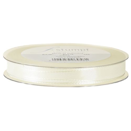 Produkt Wstążka prezentowa i dekoracyjna tafta wstążka kremowa 15mm 50m
