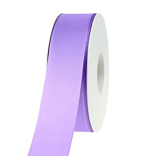 Floristik24 Wstążka prezentowa i dekoracyjna tafta liliowa 40mm x 50m
