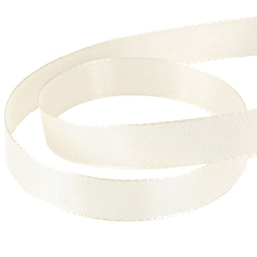 Produkt Wstążka prezentowa wstążka dekoracyjna wstążka tafta kremowa 15mm 50m