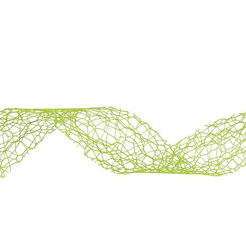 Floristik24 Wstążka prezentowa zielona 3cm 10m