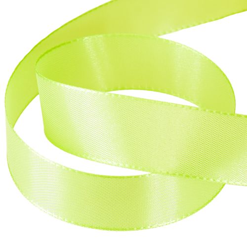 Produkt Wstążka prezentowa zielona wstążka limonkowo-zielona 25mm 50m