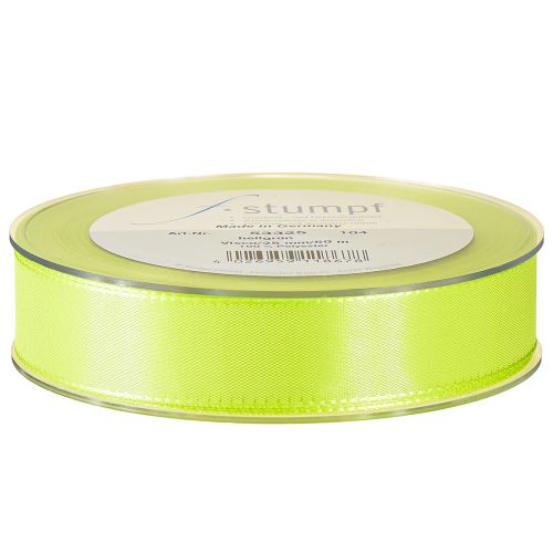 Produkt Wstążka prezentowa zielona wstążka limonkowo-zielona 25mm 50m