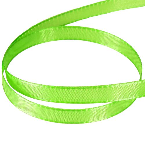Produkt Wstążka prezentowa jasnozielona 8mm 50m