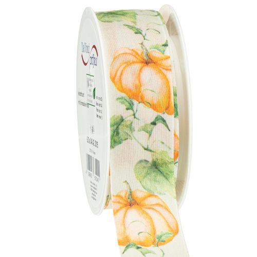 Produkt Wstążka prezentowa wstążka dynia jesień pomarańcz 40mm 15m