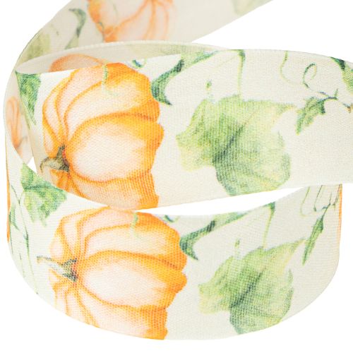 Produkt Wstążka prezentowa wstążka dynia jesień pomarańcz 40mm 15m
