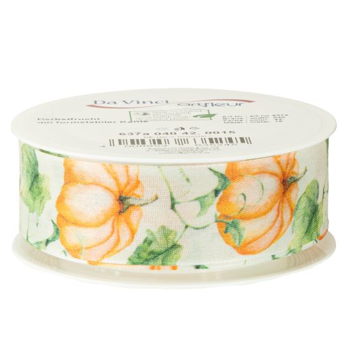 Produkt Wstążka prezentowa wstążka dynia jesień pomarańcz 40mm 15m