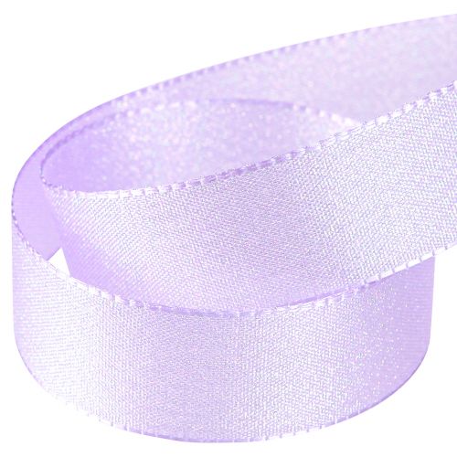 Produkt Wstążka prezentowa fioletowa mikowa wstążka ozdobna liliowa 25mm 20m