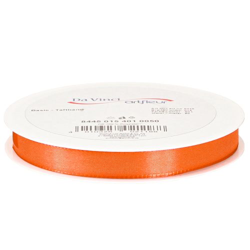 Produkt Wstążka prezentowa wstążka pomarańczowa wstążka dekoracyjna 15mm 50m