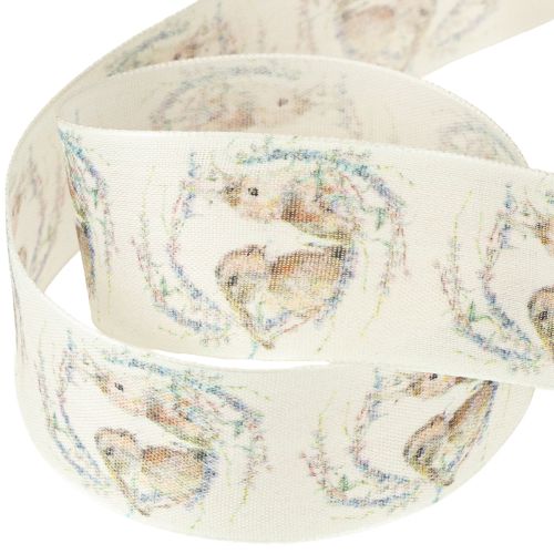 Produkt Wstążka prezentowa Wstążka wielkanocna Króliczki 40mm 18m
