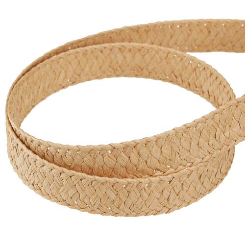 Produkt Wstążka prezentowa pleciona wstążka papierowa naturalna 20mm 10m