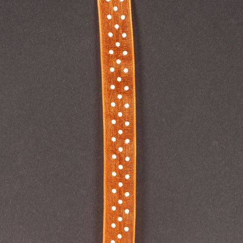 Produkt Wstążka prezentowa w groszki do eleganckiego pakowania prezentów, szerokość 1,5 cm, długość 20 m