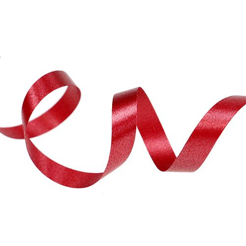 Floristik24 Wstążka prezentowa ciemnoczerwona 5mm 500m
