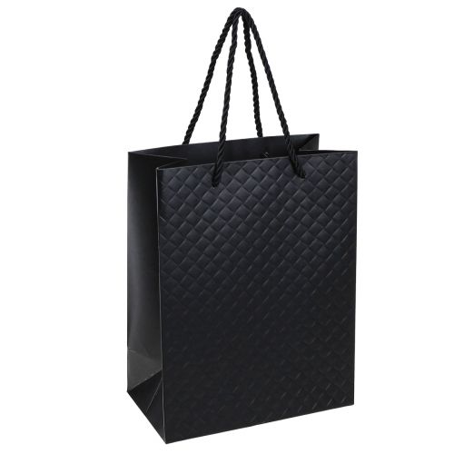 Produkt Torba na prezenty Torba na prezenty czarna 18×10×23cm 1 szt