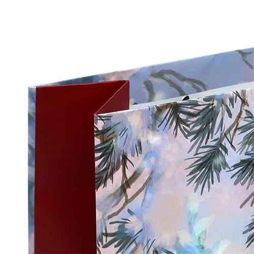 Floristik24 Torba prezentowa duży bałwan 25cm x 34,5cm 1szt.