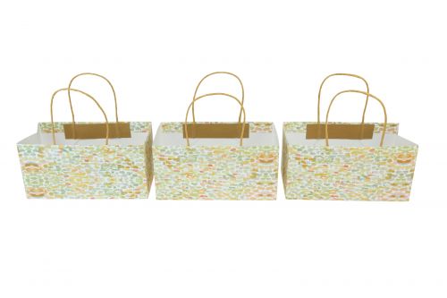 Produkt Torba prezentowa z uchwytami Torba prezentowa wzorzysta 24×12×12cm 6szt