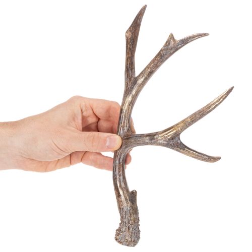 Sztuczne poroże ozdobne, rustykalne ozdoby świąteczne, 29 cm, 2 sztuki | Floristik24.pl