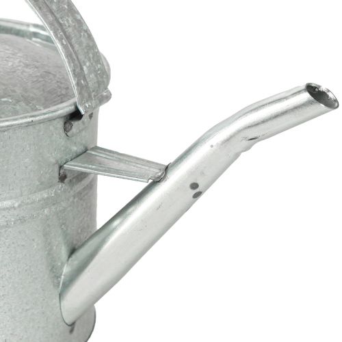 Produkt Konewka dekoracja metalowa vintage srebrna 30×13×14cm 1,25l