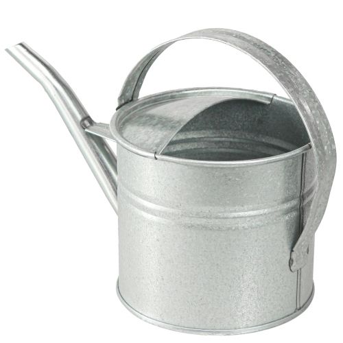 Produkt Konewka dekoracja metalowa vintage srebrna 30×13×14cm 1,25l